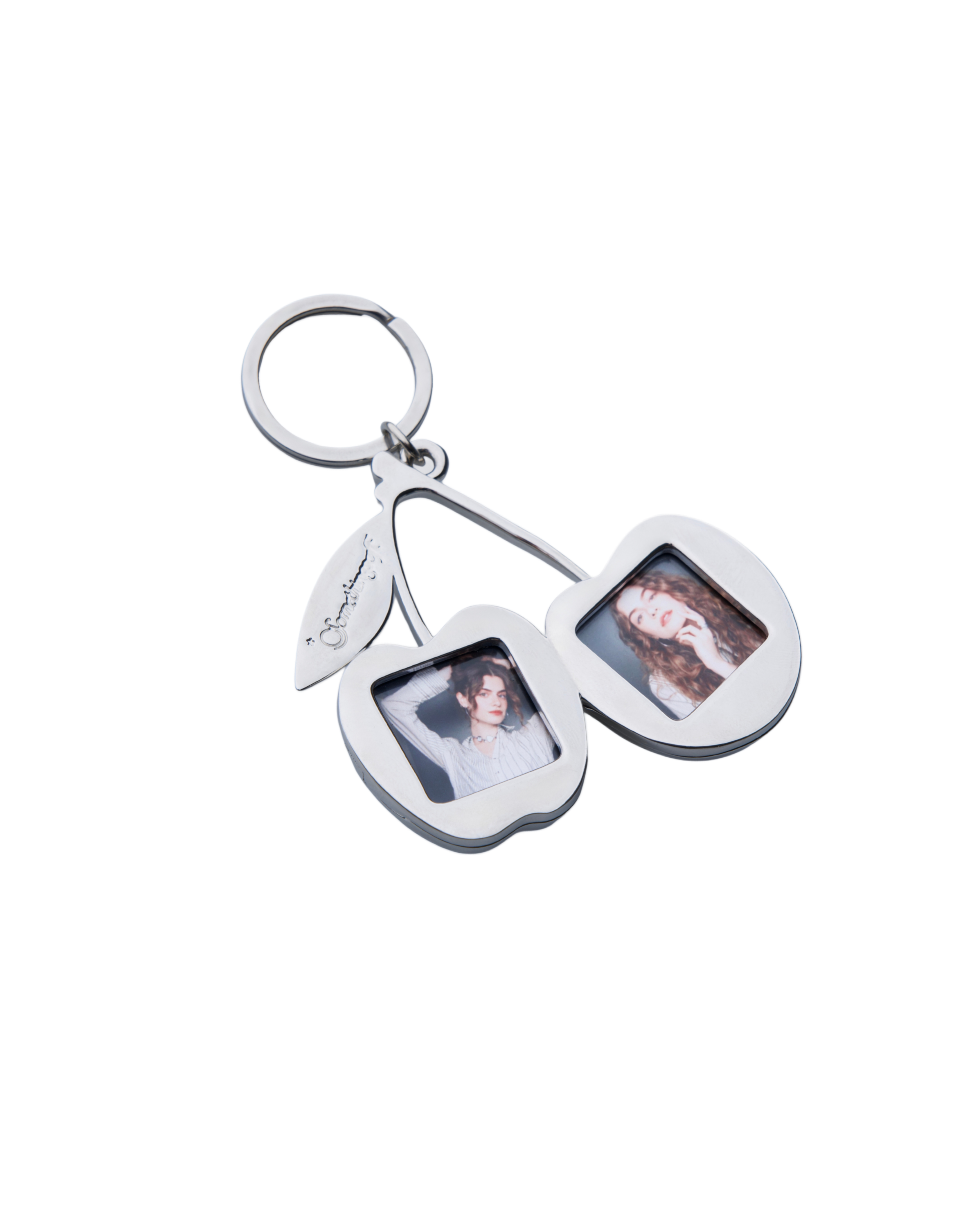 CHERRY PHOTO KEYCHAIN