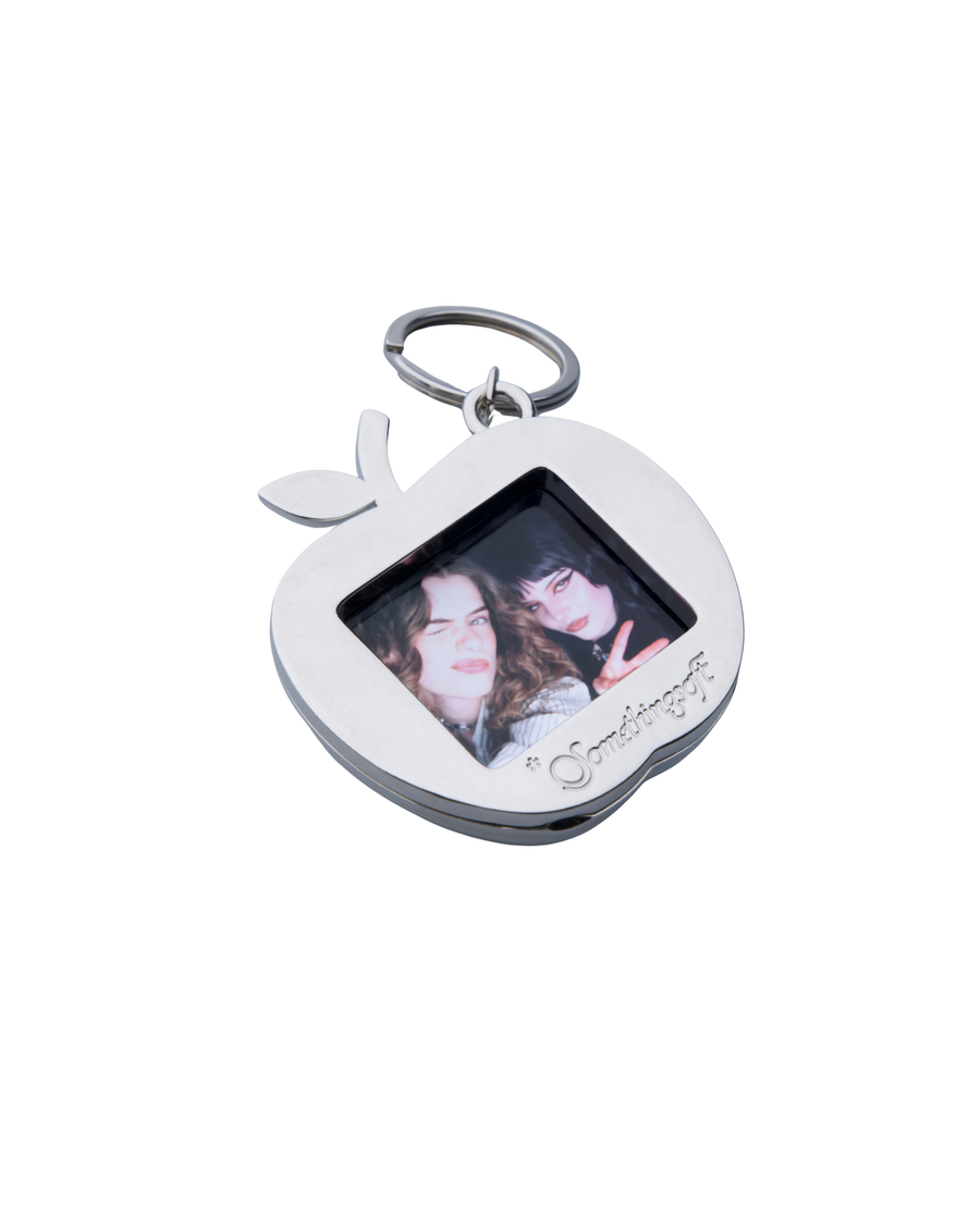 APPLE PHOTO KEYCHAIN