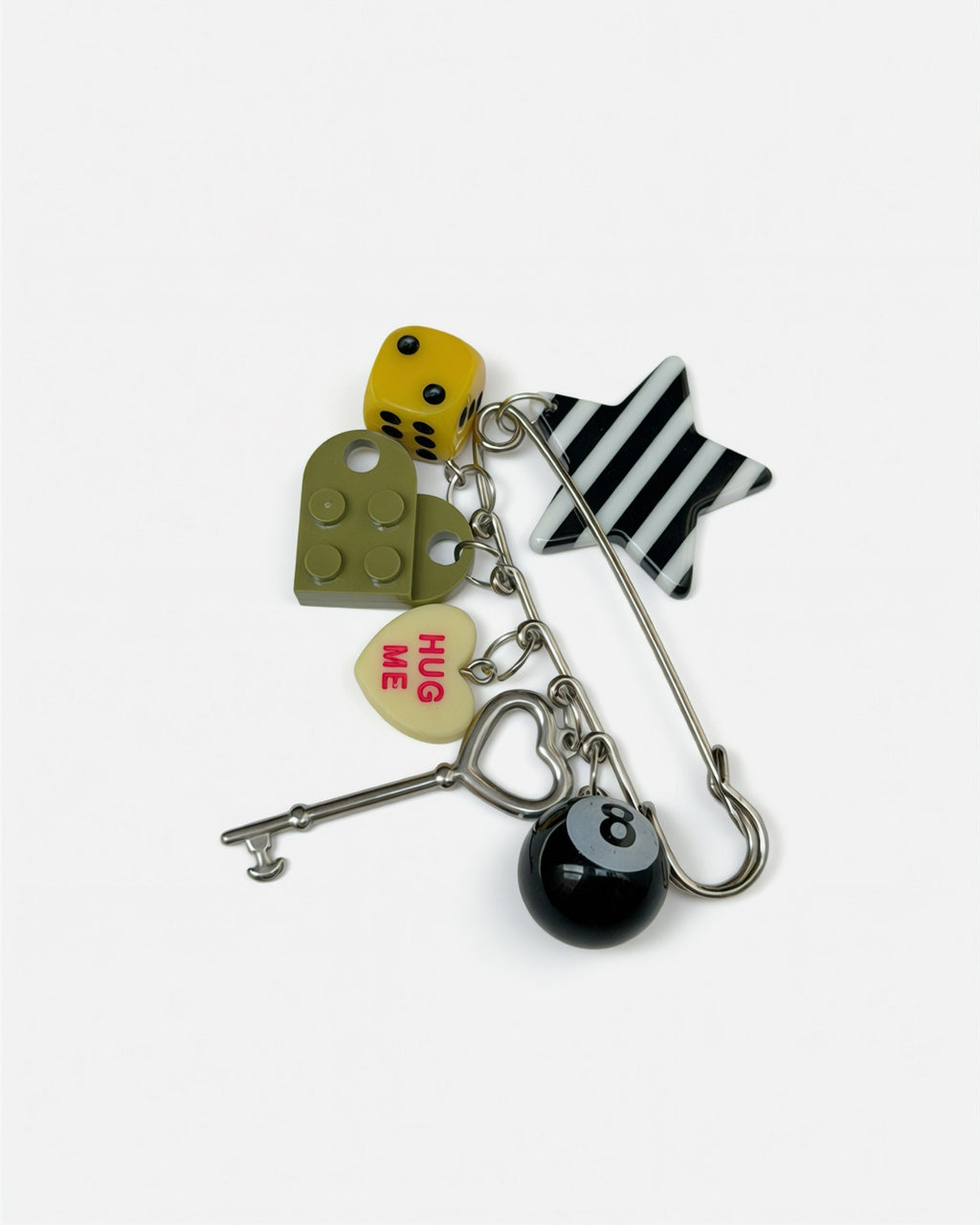 Game Night Charm Pin