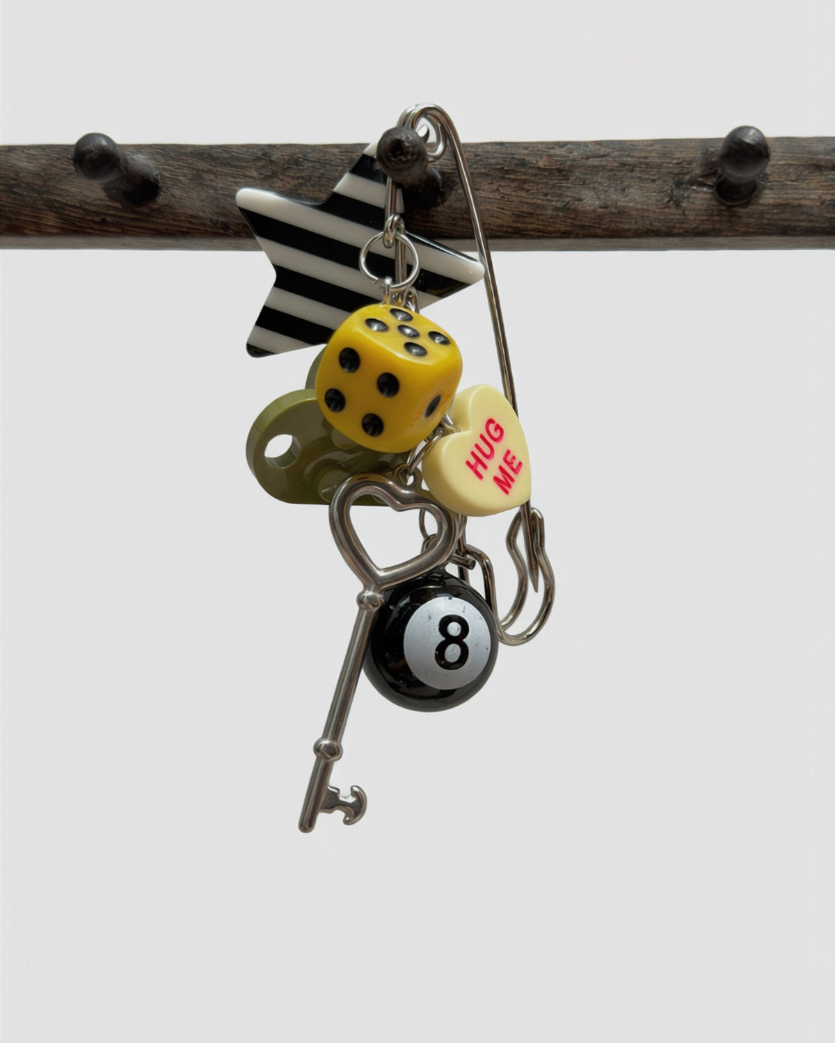 Game Night Charm Pin