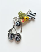 Game Night Charm Pin