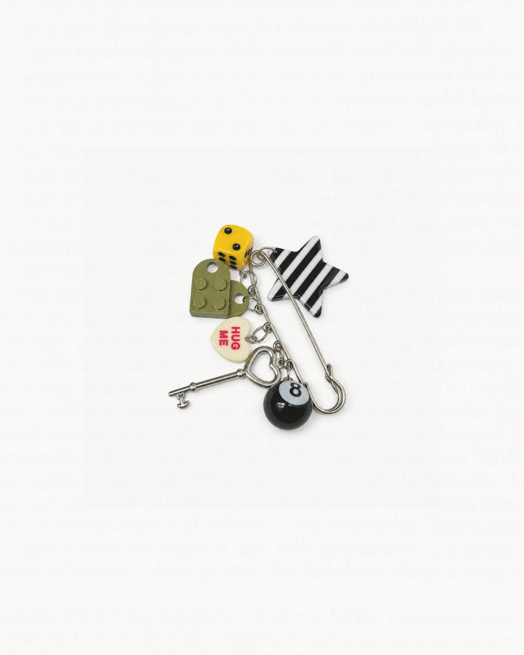 Game Night Charm Pin