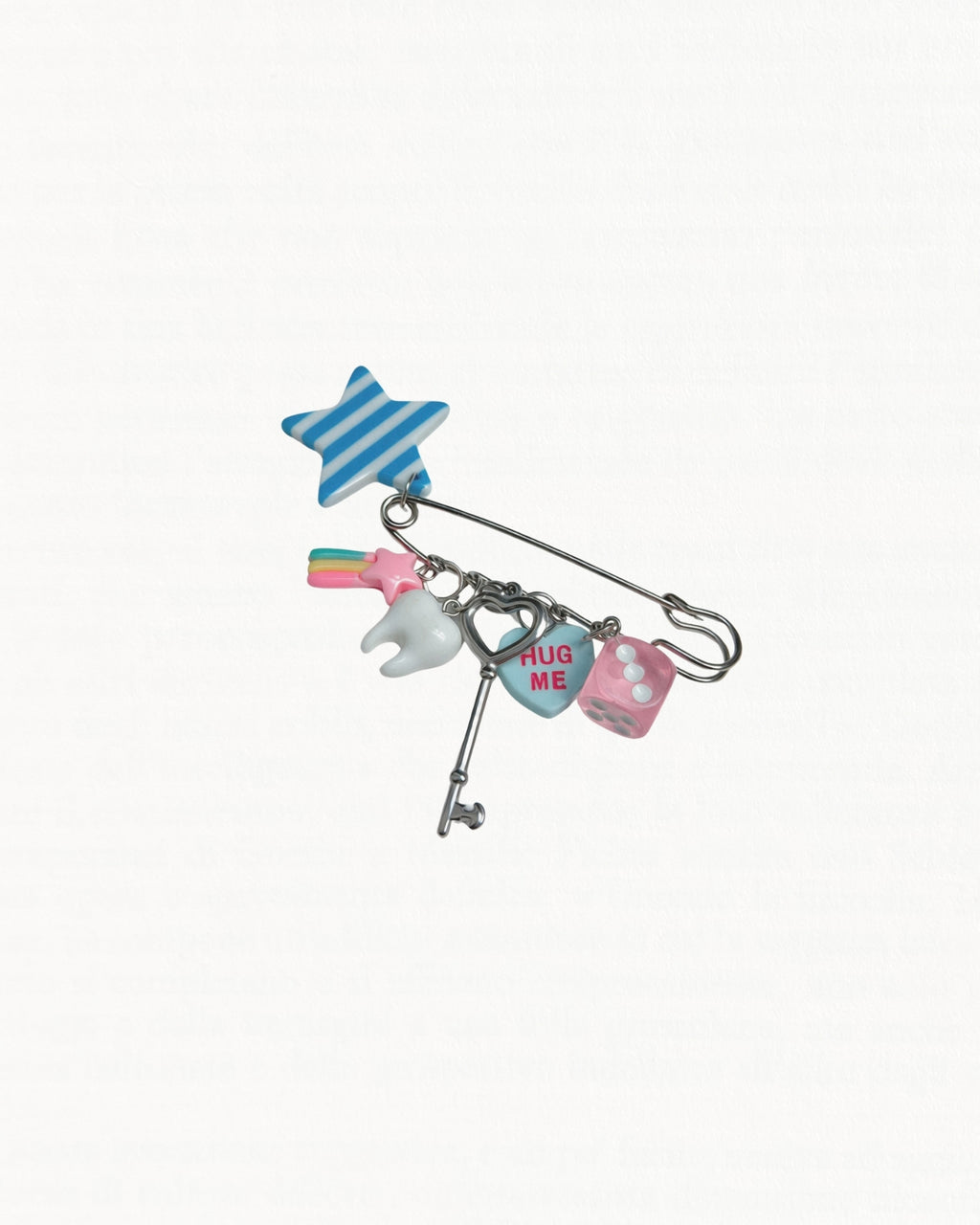 Candy Star Charm Pin
