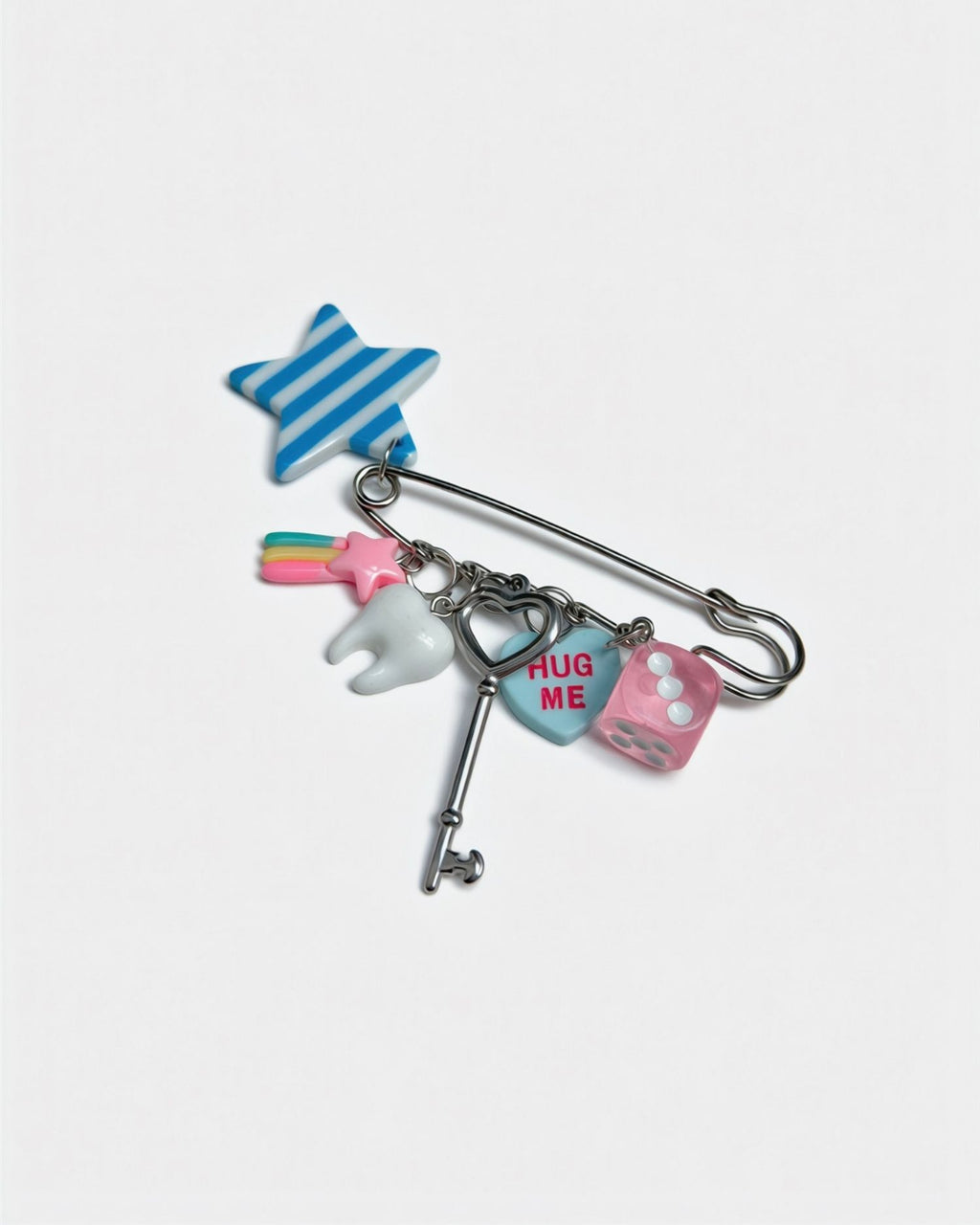 Candy Star Charm Pin