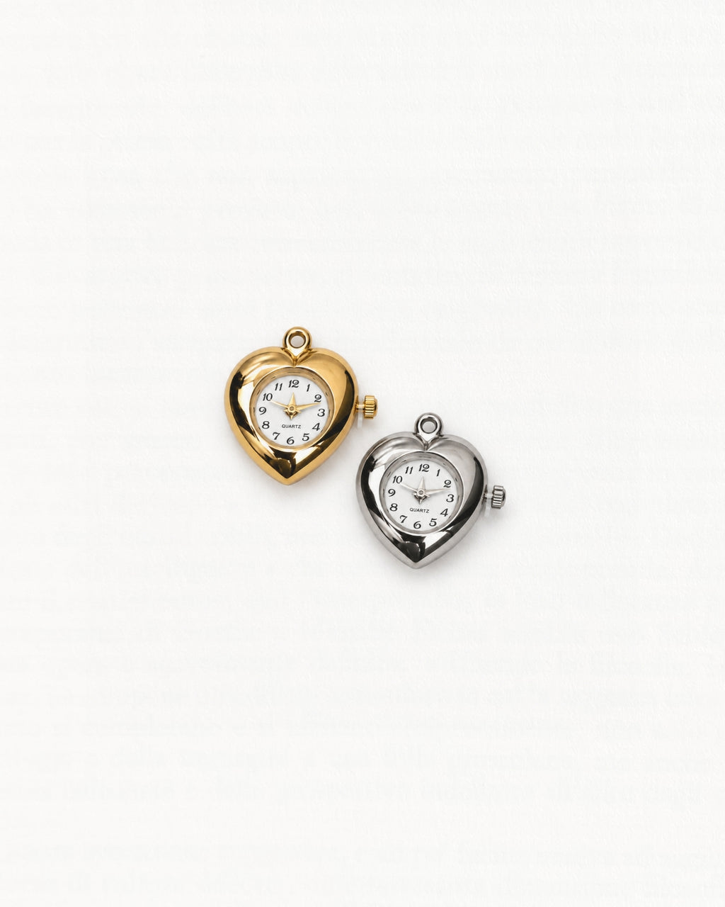 Mini Heart Watch Charm