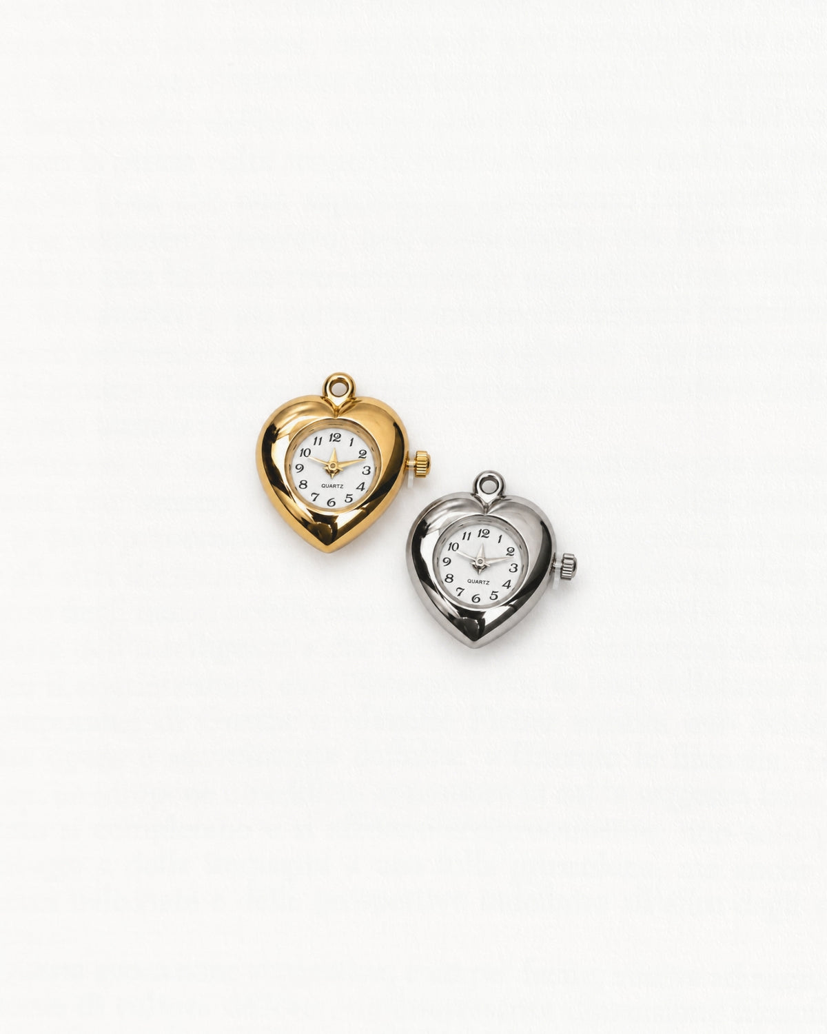 Mini Heart Watch Charm