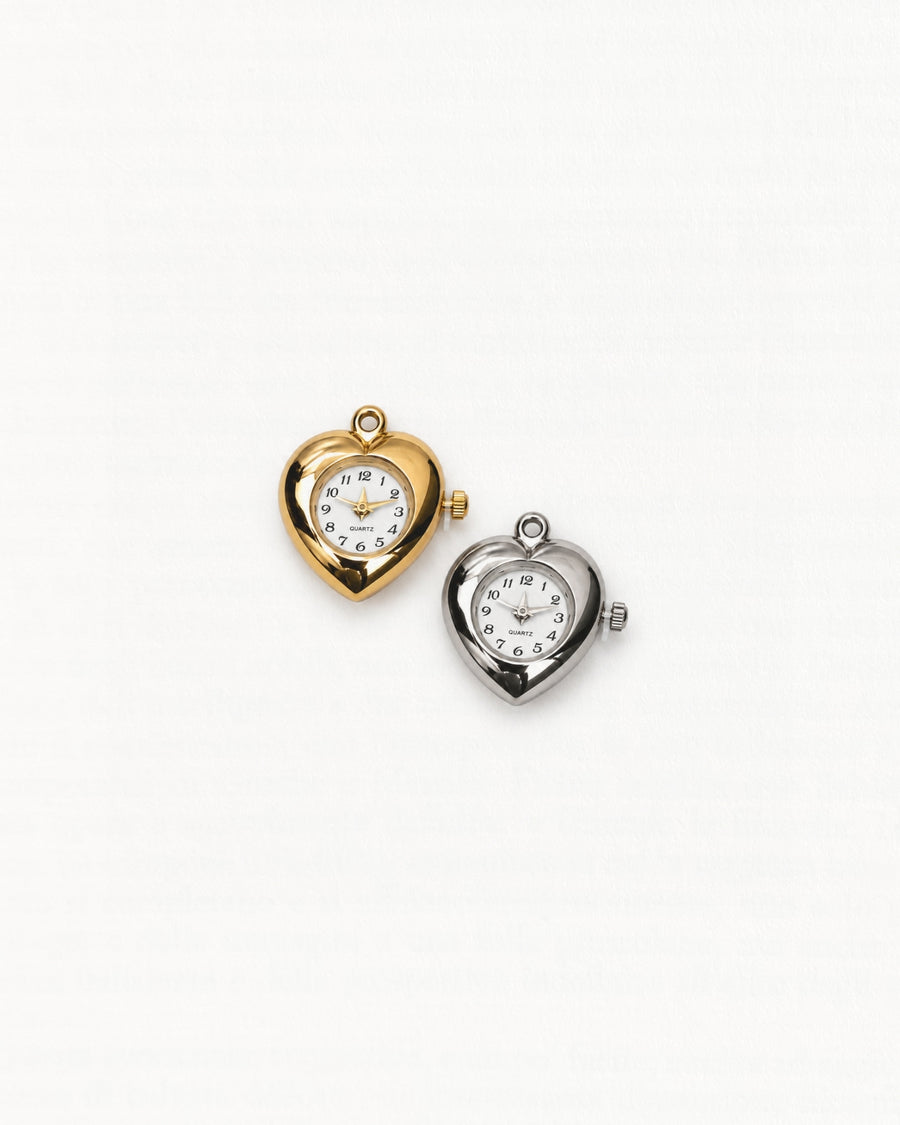 Mini Heart Watch Charm